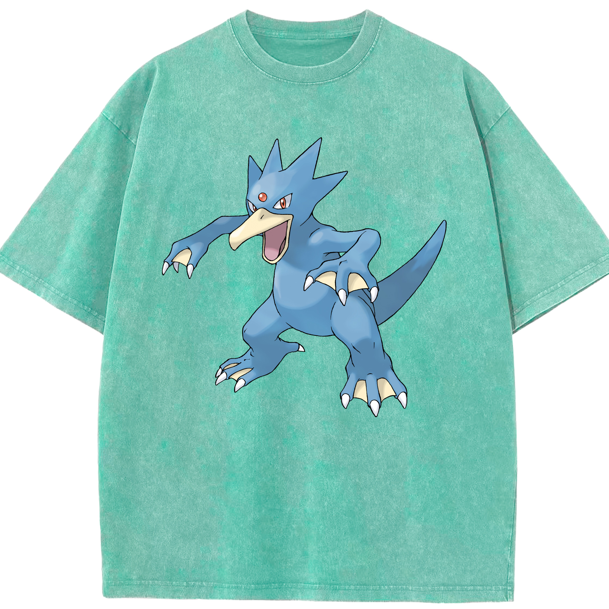 （画像用） ポケットモンスター Pokémon 綿100% ヴィンテージ風 半袖Tシャツ（フロントプリント）